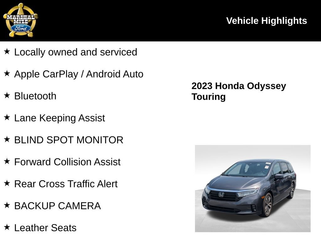Used 2023 Honda Odyssey Touring image 2