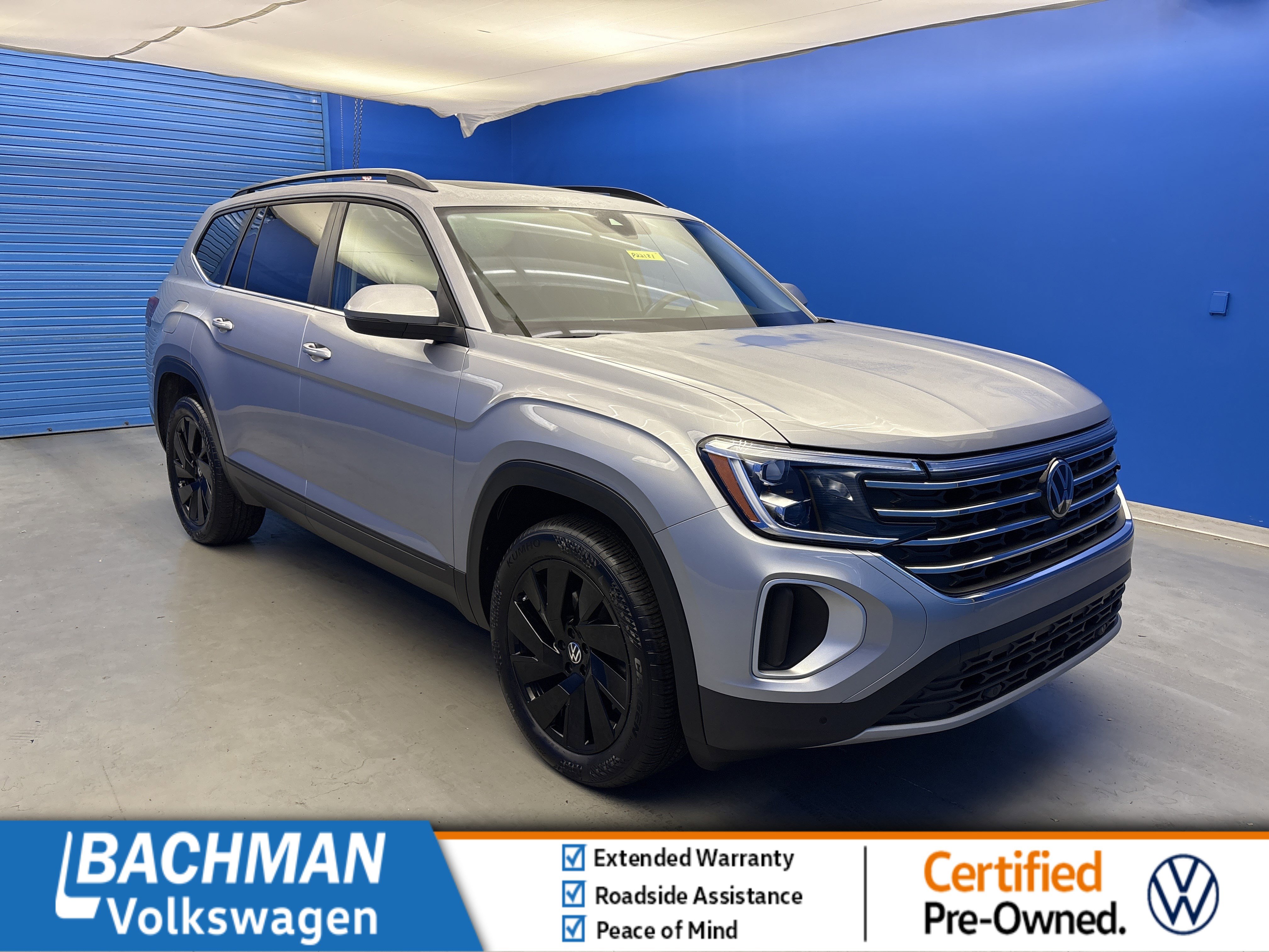 Certified 2024 Volkswagen Atlas SE w/ Panoramic Sunroof Package