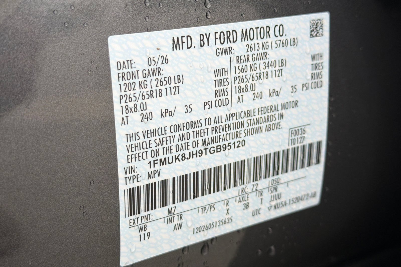 New 2026 Ford Explorer Tremor w/ Tremor Convenience Package AWD/4WD image 35