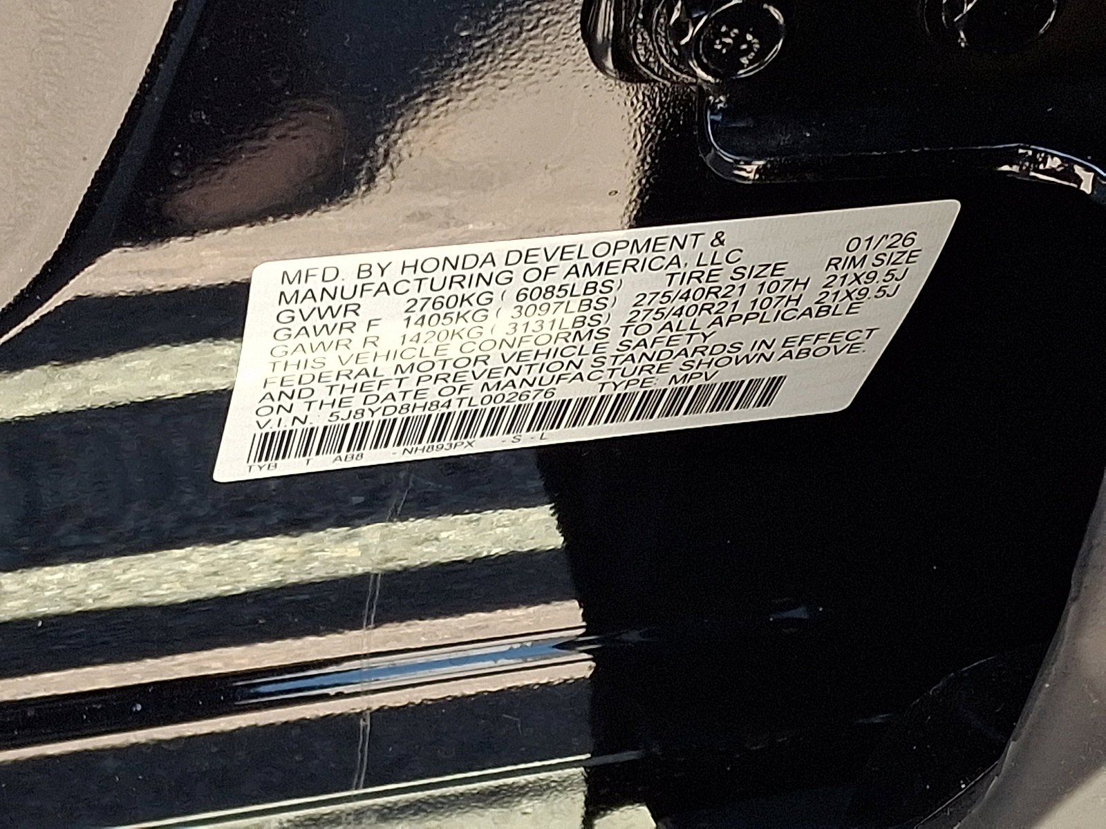 New 2026 Acura MDX Type S image 21