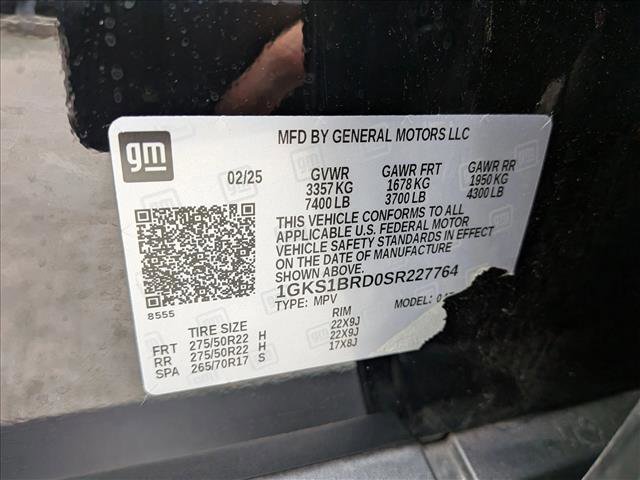 Used 2025 GMC Yukon Elevation w/ Elevation Premium Package RWD image 16