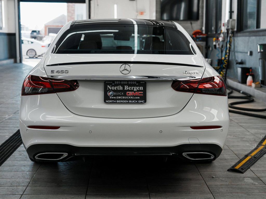 Used 2022 Mercedes-Benz E 450 4MATIC Sedan w/ Driver Assistance Package image 7