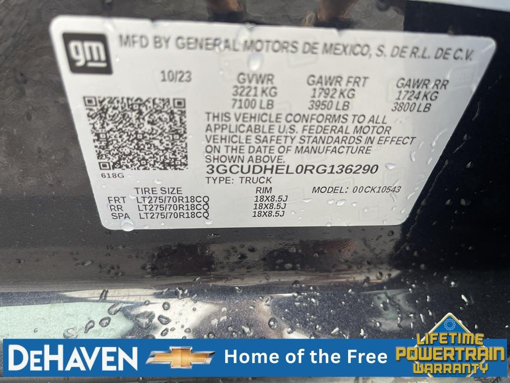 Used 2024 Chevrolet Silverado 1500 ZR2 w/ Technology Package AWD/4WD image 31