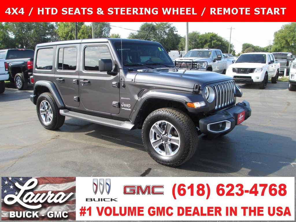 Used 2021 Jeep Wrangler Unlimited Sahara w/ Cold Weather Group