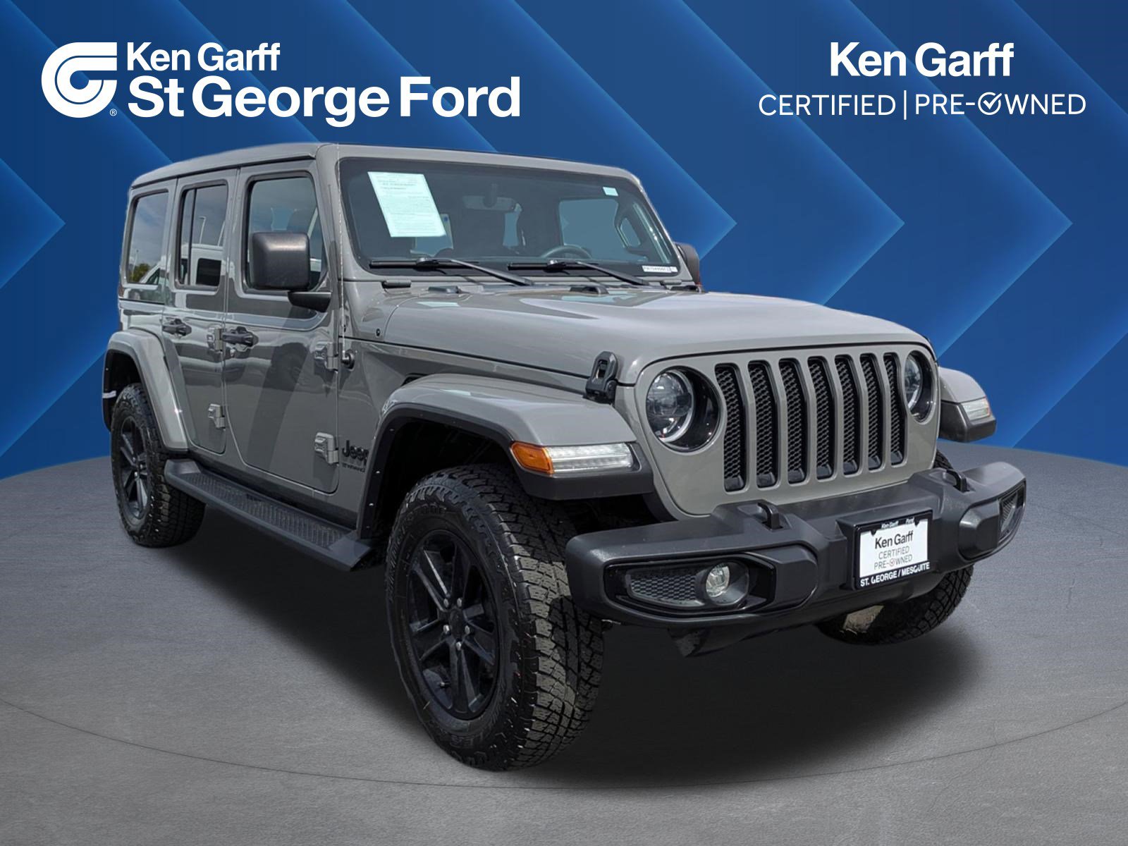Used 2023 Jeep Wrangler Unlimited Sahara AWD/4WD image 1