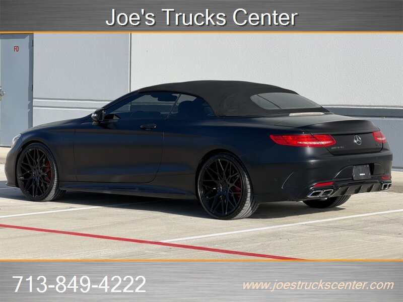 Used 2017 Mercedes-Benz S 63 AMG 4MATIC Cabriolet w/ Driver Assistance Package image 12