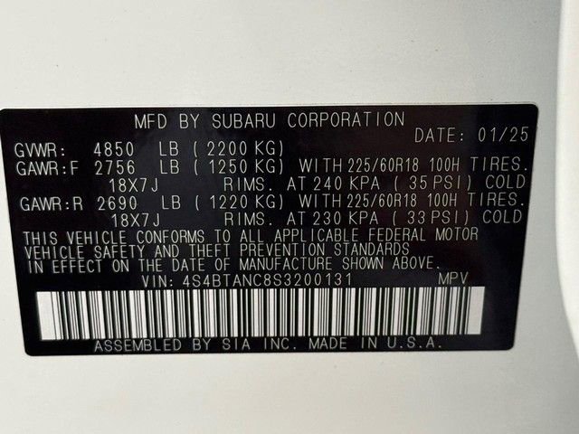 Used 2025 Subaru Outback Limited AWD/4WD image 22