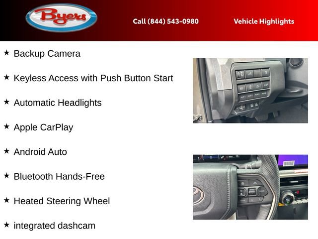 New 2025 Toyota Tacoma 4x4 Double Cab Hybrid w/ Tow Tech Package image 22