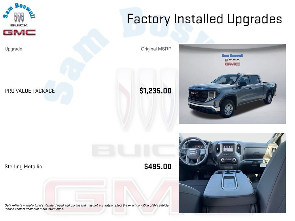 New 2026 GMC Sierra 1500 Pro w/ Pro Value Package image 3