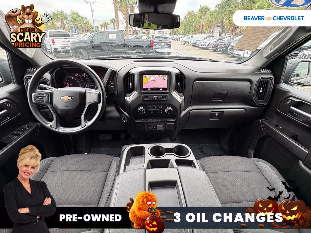 Used 2024 Chevrolet Silverado 1500 Custom w/ Turbomax Blackout Package AWD/4WD image 23