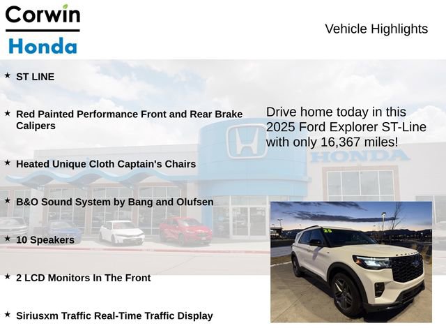 Used 2025 Ford Explorer ST-Line w/ ST-Line Street Pack image 6