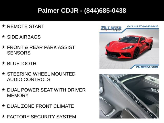Used 2024 Chevrolet Corvette Stingray Preferred Cpe w/ Z51 Performance Package RWD image 18