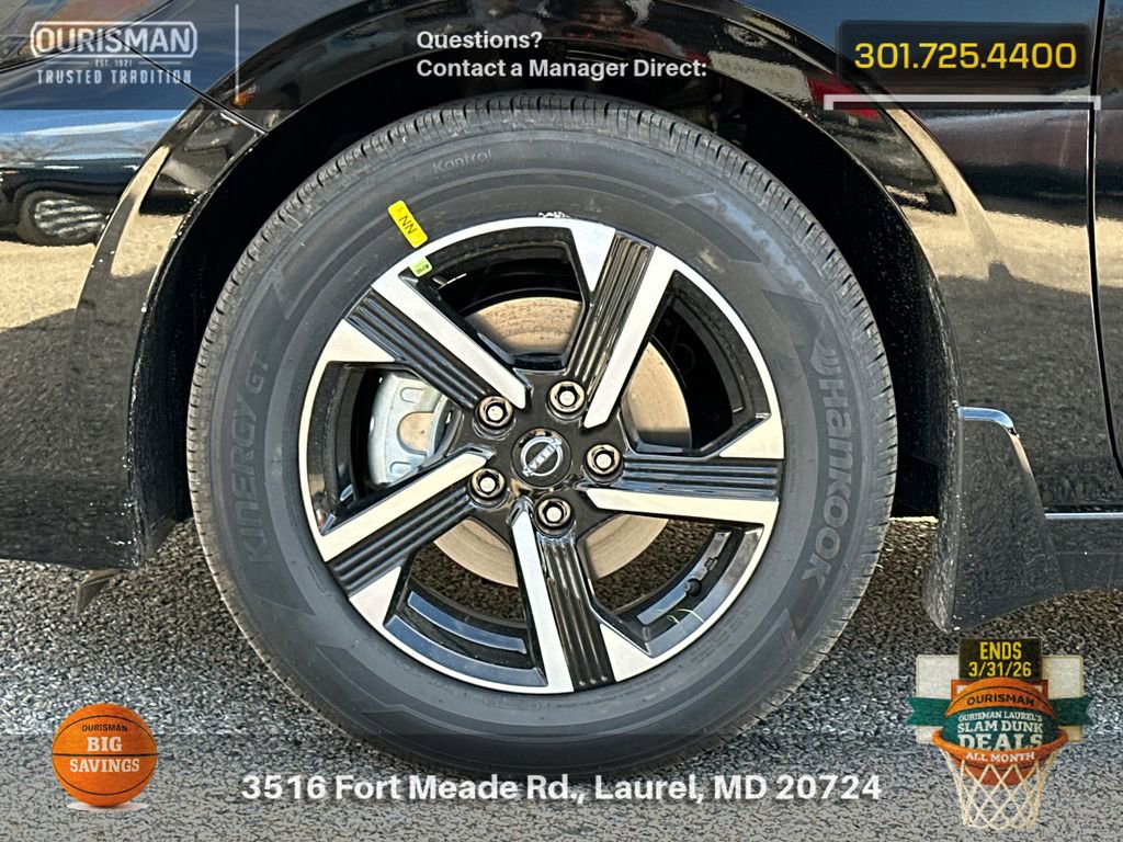 New 2025 Nissan Sentra SV image 4