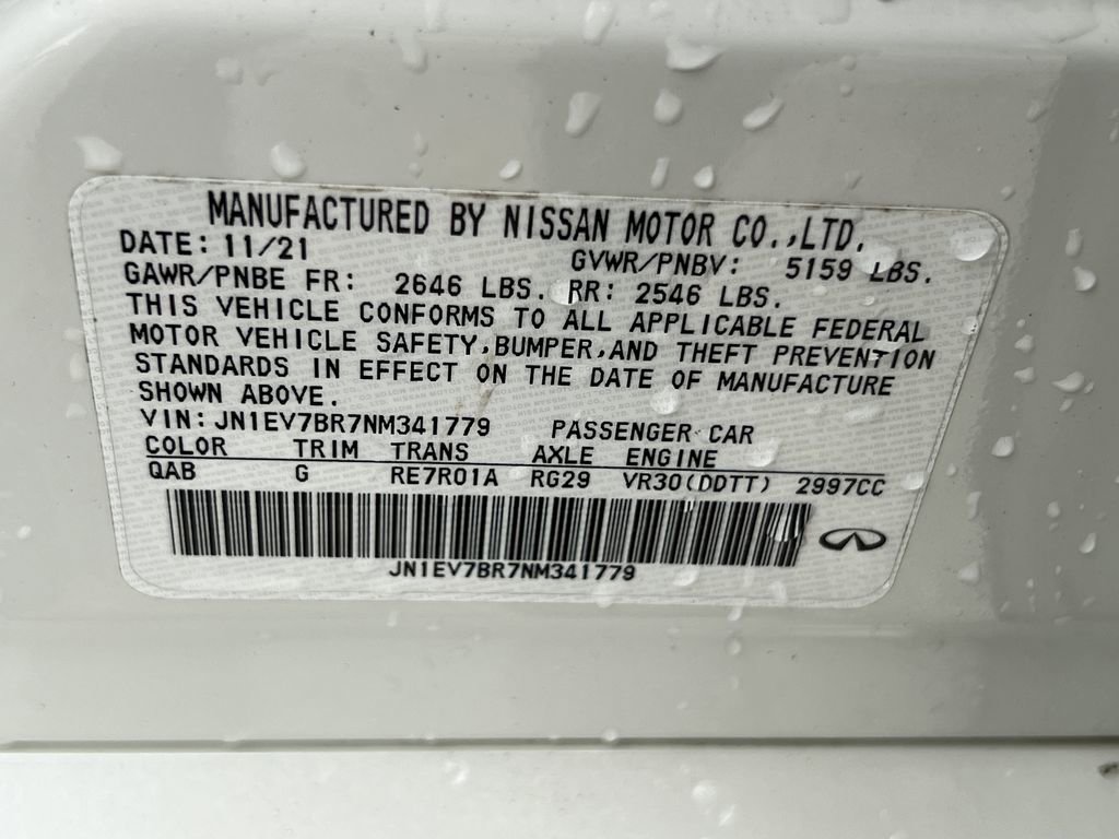 Used 2022 INFINITI Q50 Luxe w/ Cargo Package image 29