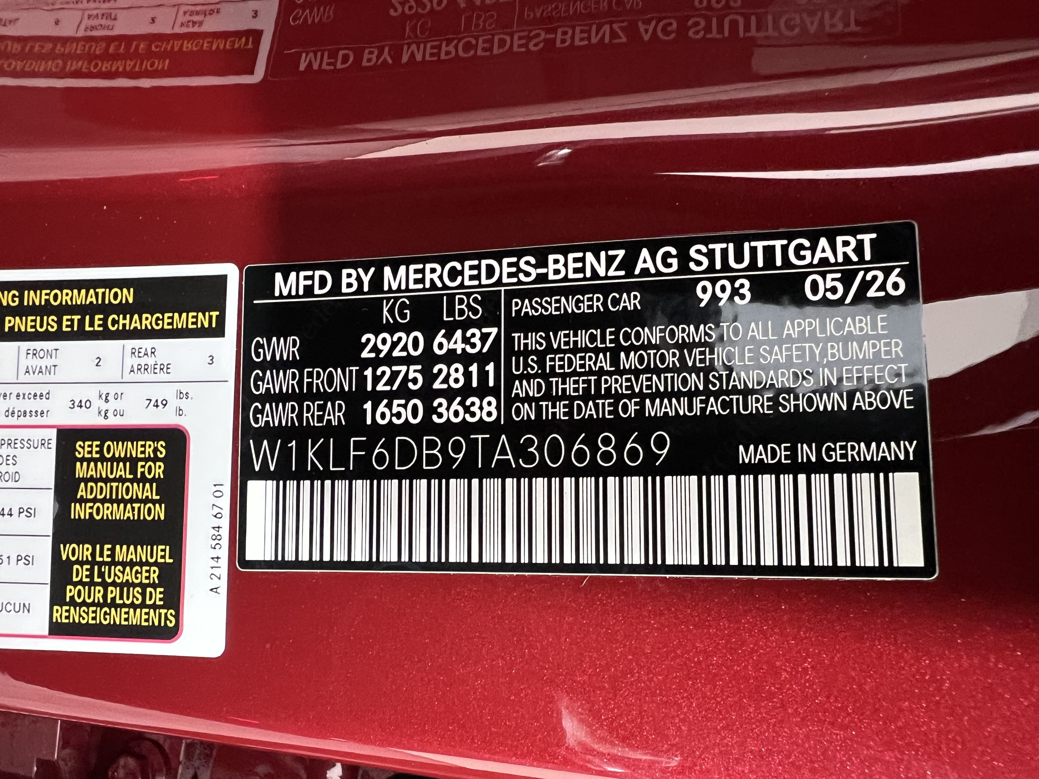 New 2026 Mercedes-Benz E 53 AMG e 4MATIC Sedan image 34
