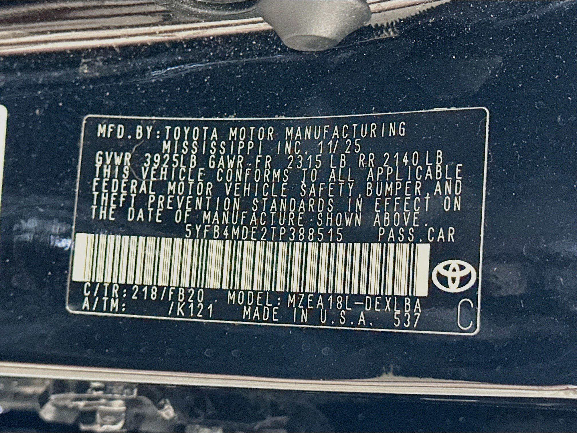 Used 2026 Toyota Corolla LE FWD image 12