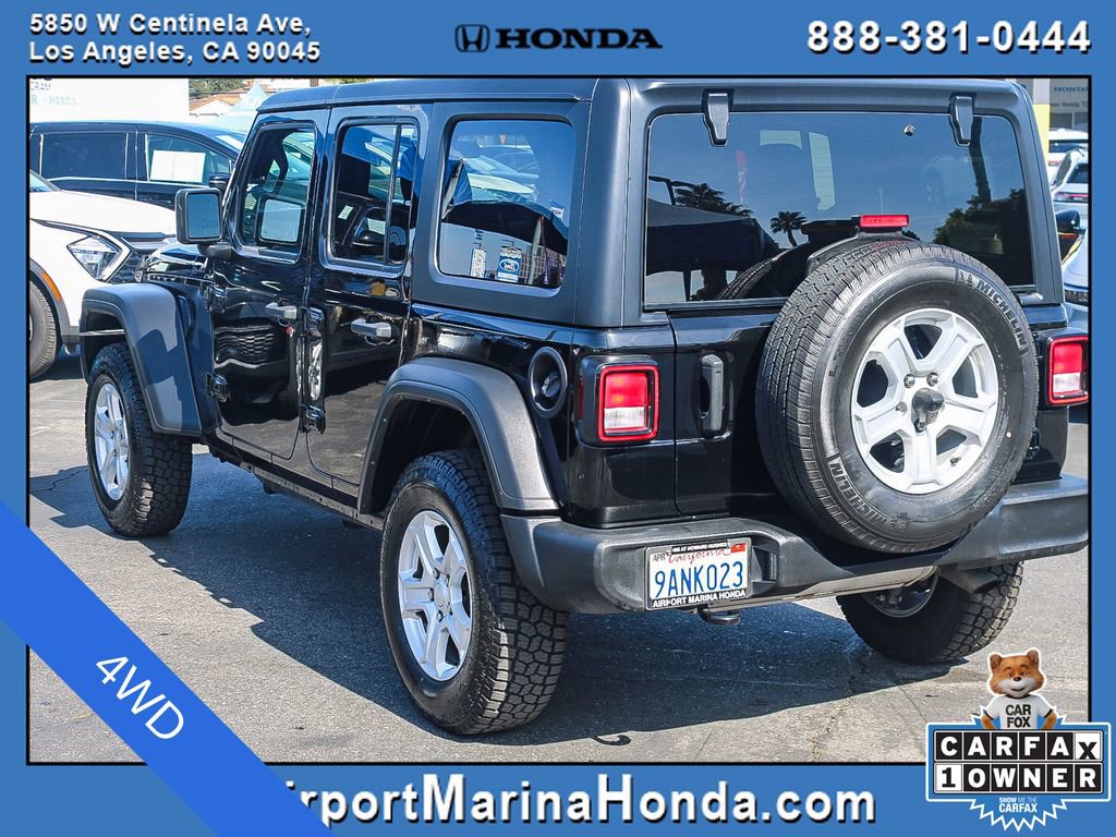 Used 2022 Jeep Wrangler Unlimited Sport image 8