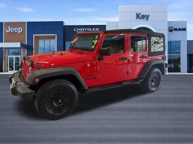 Used 2016 Jeep Wrangler Unlimited Sport w/ Quick Order Package 24S AWD/4WD video 2
