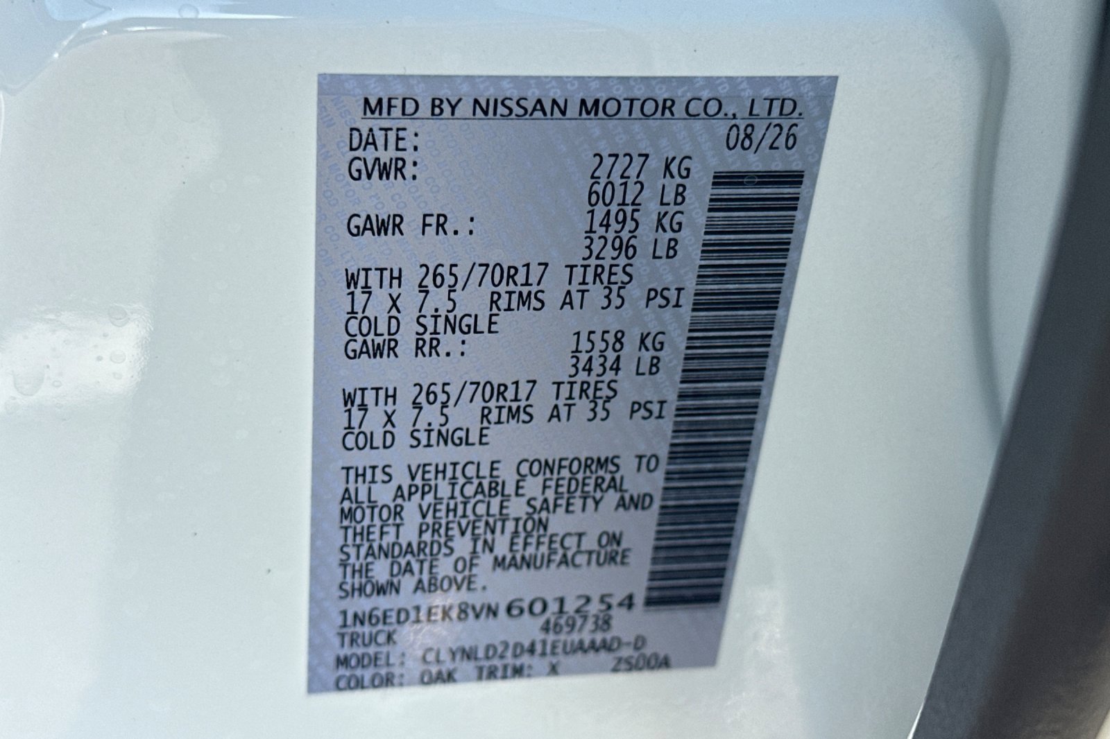 New 2027 Nissan Frontier PRO-4X w/ Tow Package AWD/4WD image 33