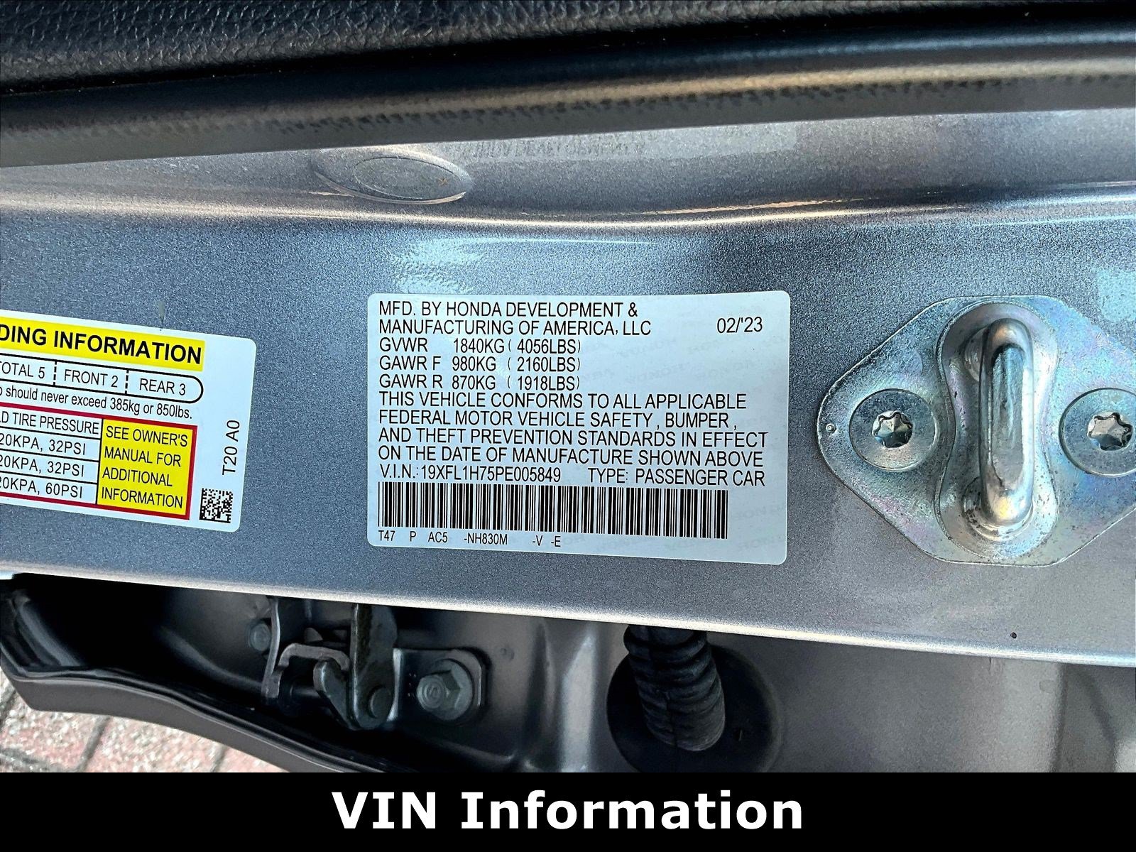 Used 2023 Honda Civic EX-L image 18