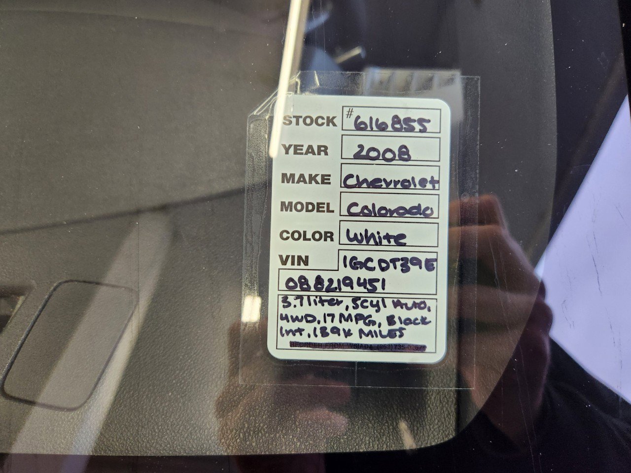 Used 2008 Chevrolet Colorado LT w/ Power Convenience Package image 2