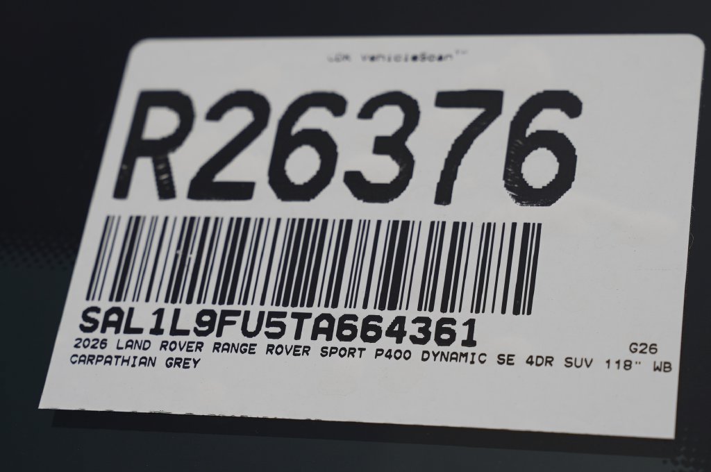 New 2026 Land Rover Range Rover Sport Dynamic SE AWD/4WD image 35