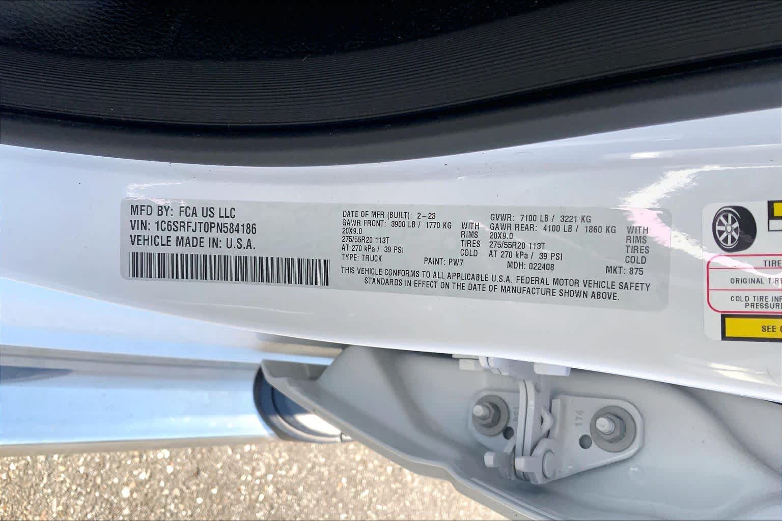 Used 2023 RAM 1500 Laramie AWD/4WD image 34
