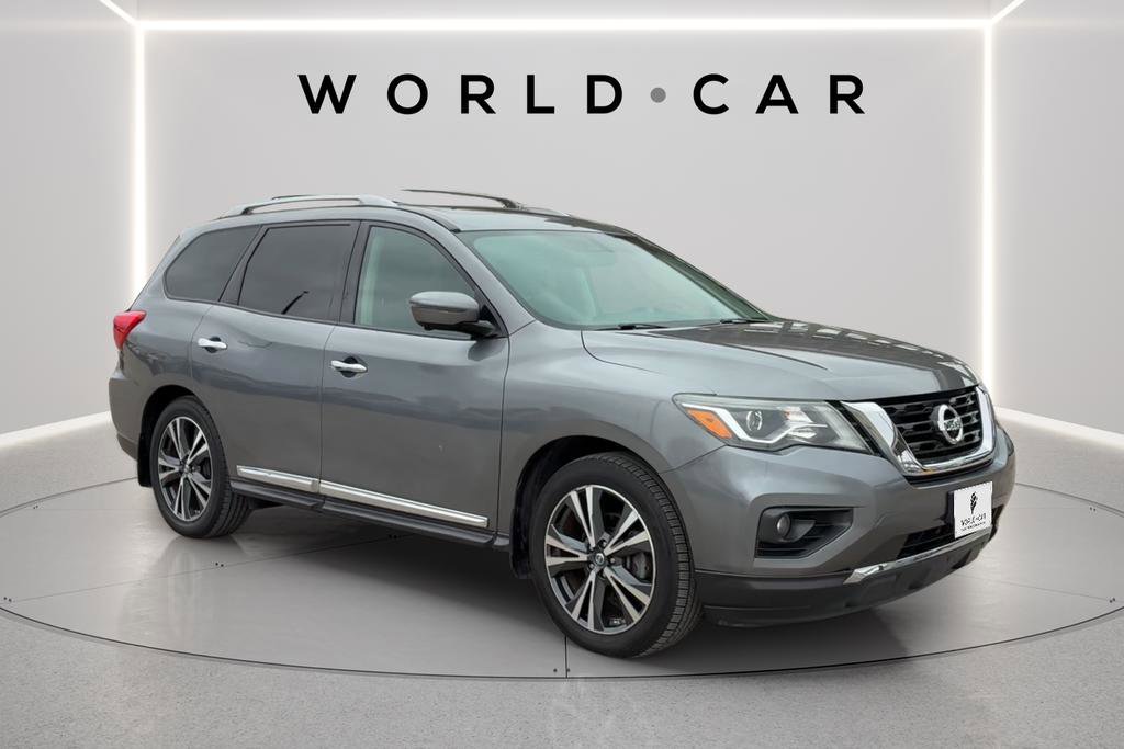 Used 2017 Nissan Pathfinder Platinum w/ Family Entertainment Package image 1