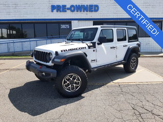 Used 2024 Jeep Wrangler Unlimited Rubicon w/ Technology Group