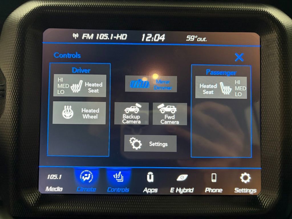 Used 2021 Jeep Wrangler Unlimited Rubicon 4xe w/ Steel Bumper Group image 28