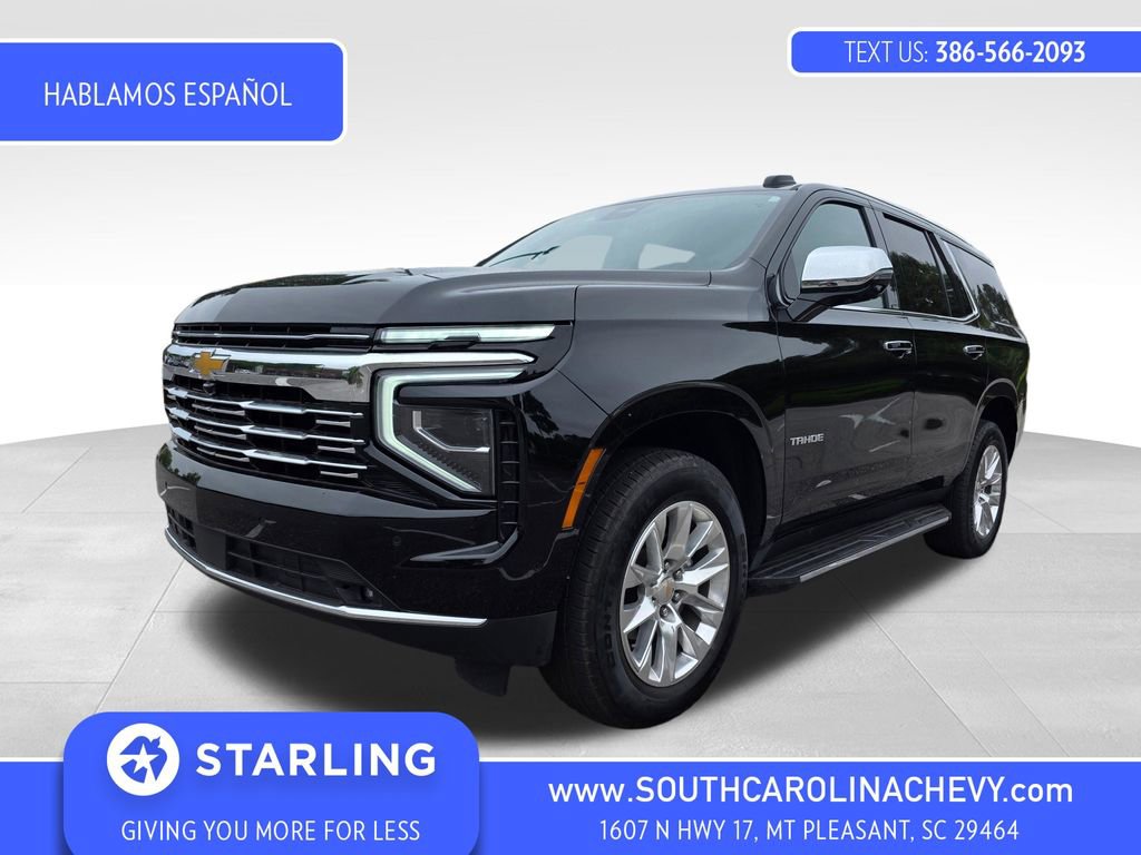 Certified 2025 Chevrolet Tahoe Premier AWD/4WD image 1