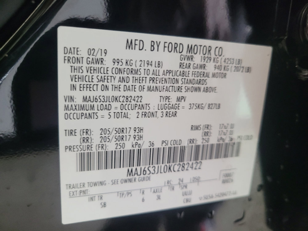 Used 2019 Ford EcoSport SES image 33