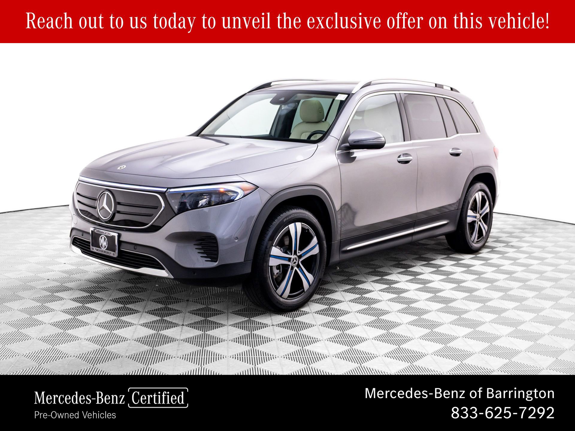 Certified 2023 Mercedes-Benz EQB 300 4MATIC w/ Exclusive Package image 1