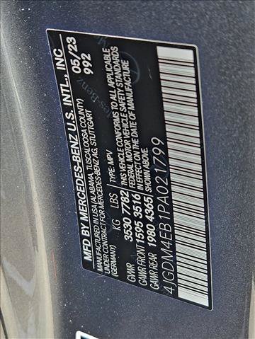 Certified 2023 Mercedes-Benz EQS 580 4MATIC SUV image 22