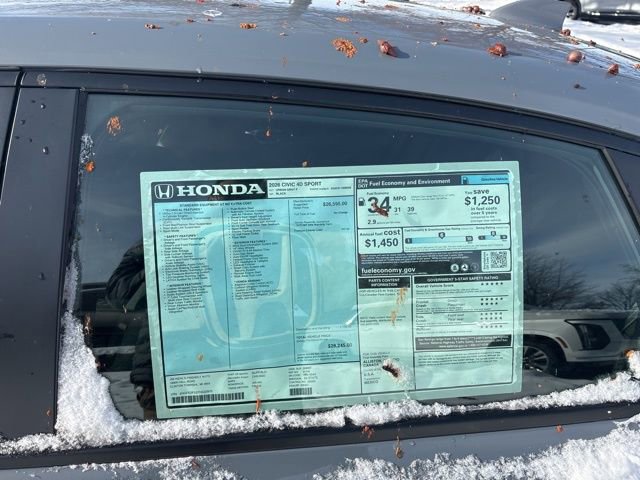 New 2026 Honda Civic Sport image 5