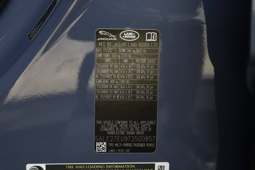 Certified 2026 Land Rover Defender 110 X-Dynamic SE AWD/4WD image 25