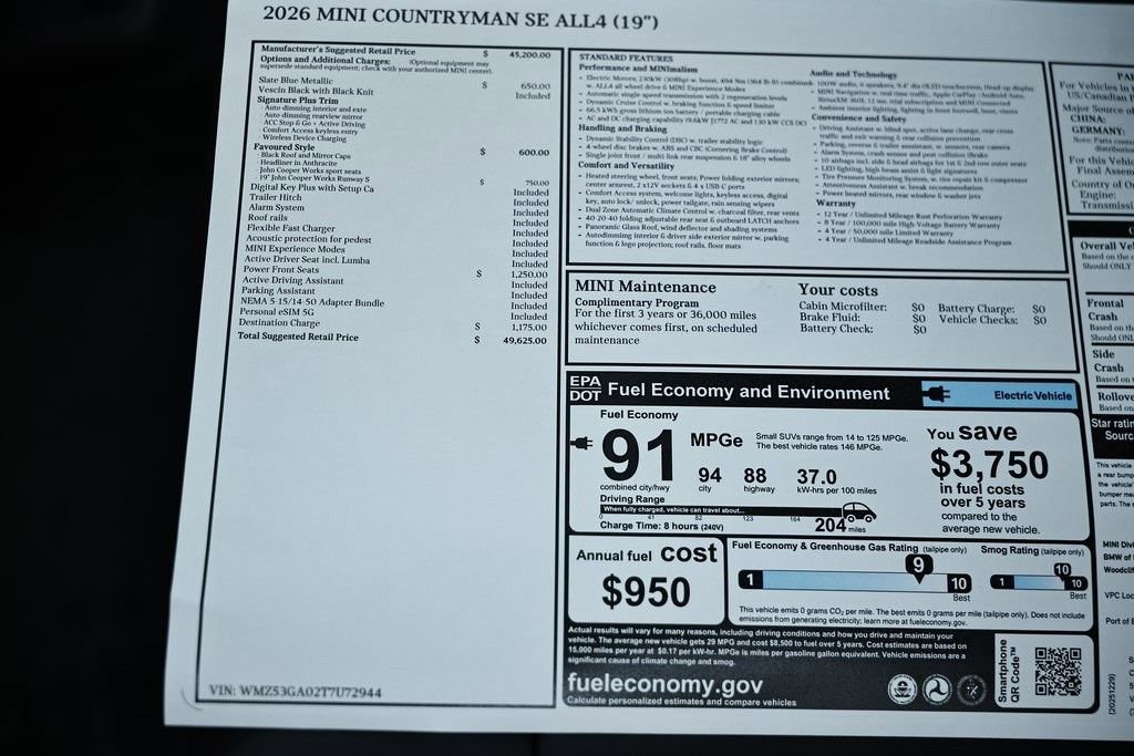 New 2026 MINI Cooper Countryman SE image 43