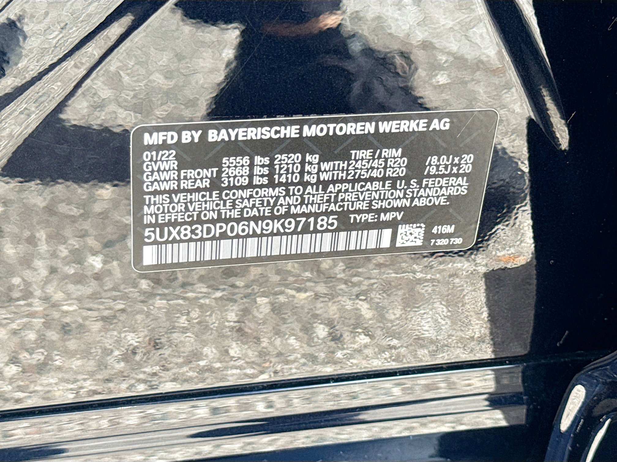 Used 2022 BMW X3 M40i image 45