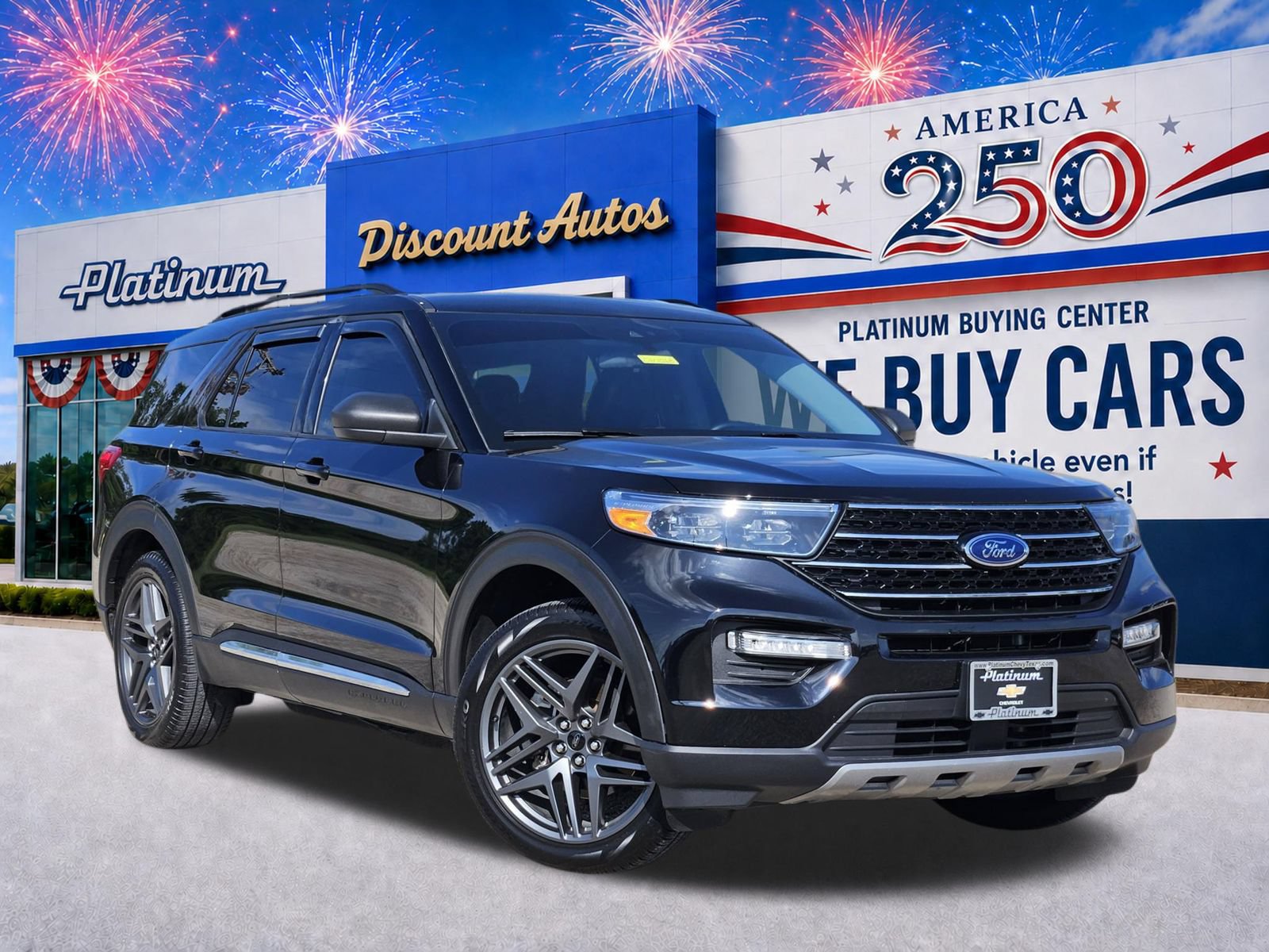 Used 2021 Ford Explorer XLT w/ Equipment Group 202A RWD image 1
