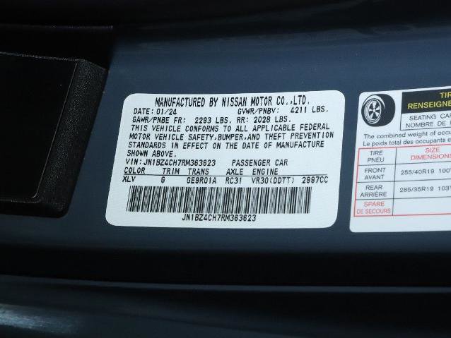 Certified 2024 Nissan Z NISMO w/ Floor Mat Package RWD image 17