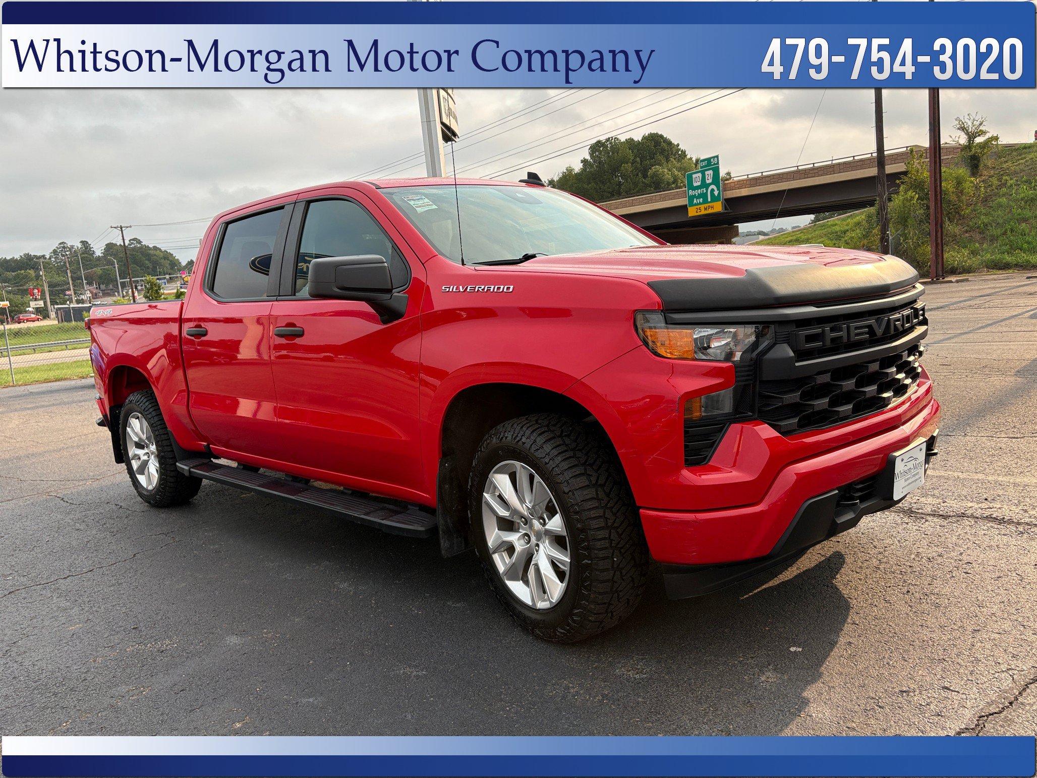 Used 2023 Chevrolet Silverado 1500 Custom AWD/4WD image 2