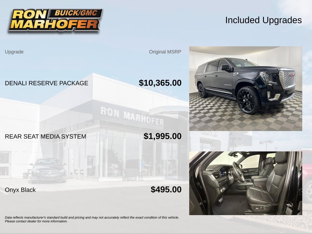 Used 2024 GMC Yukon XL Denali w/ Denali Reserve Package AWD/4WD image 6
