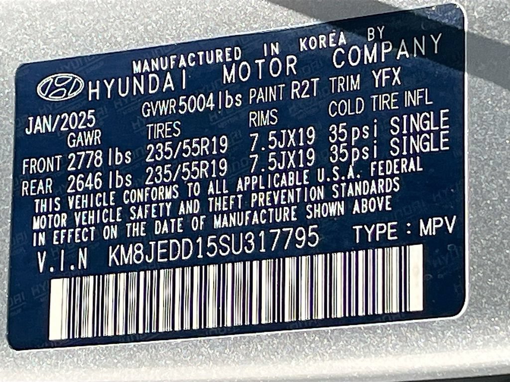 Used 2025 Hyundai Tucson Limited AWD/4WD image 34