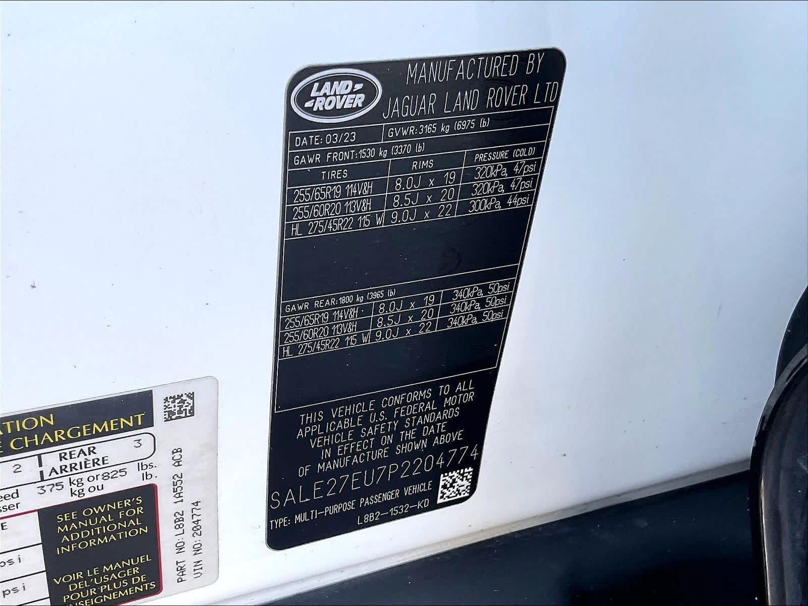 Used 2023 Land Rover Defender 110 X-Dynamic SE AWD/4WD image 34