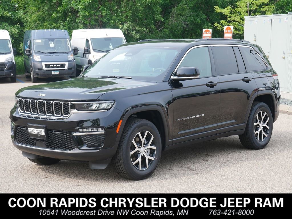 New 2025 Jeep Grand Cherokee Limited w/ Trailer Tow Package 360° Tour
