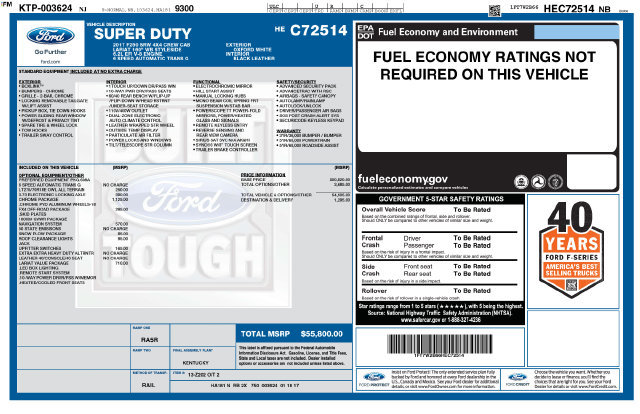 Used 2017 Ford F250 Lariat w/ Chrome Package AWD/4WD image 12