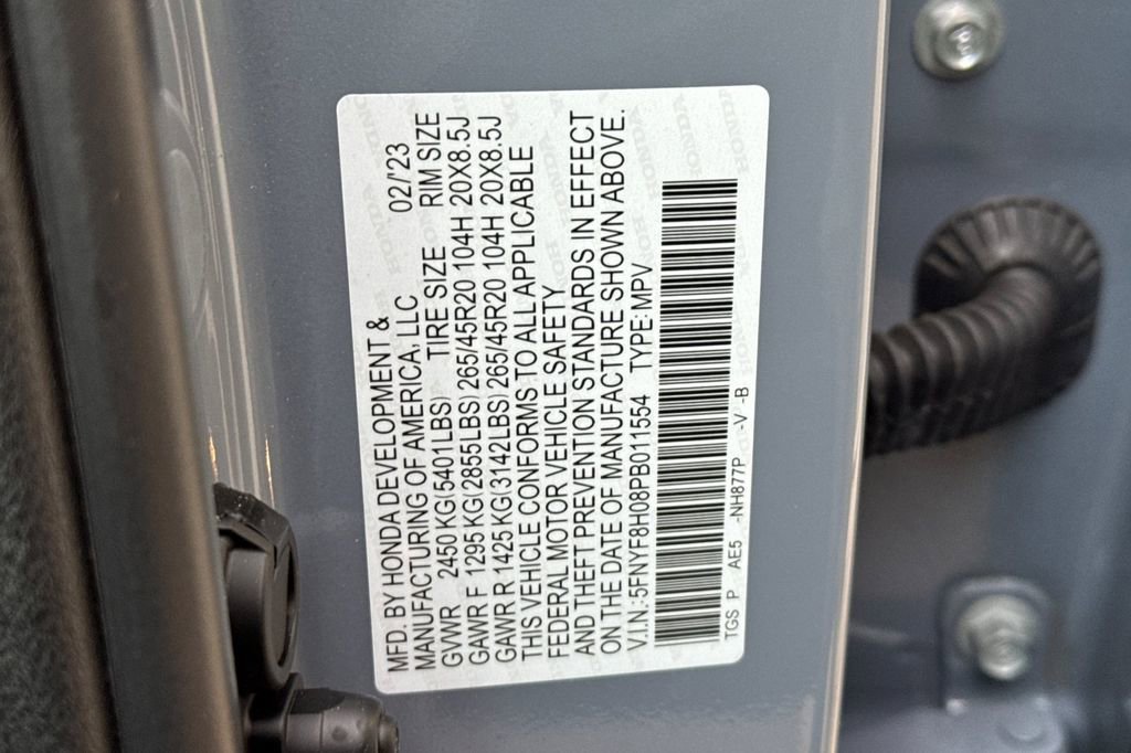 Certified 2023 Honda Passport Elite image 38