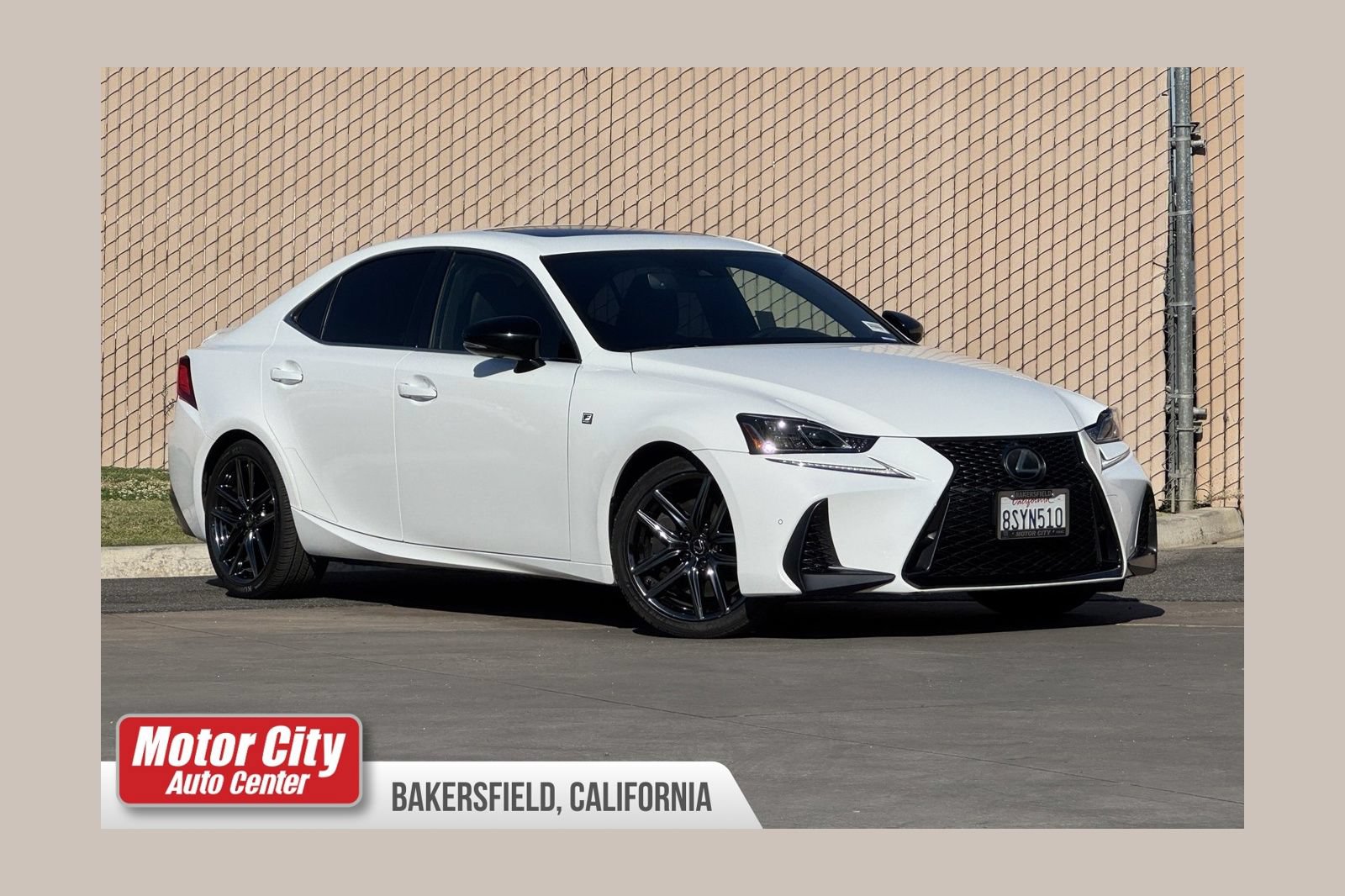 Used 2020 Lexus IS 300 F Sport w/ Blackline Edition RWD image 1