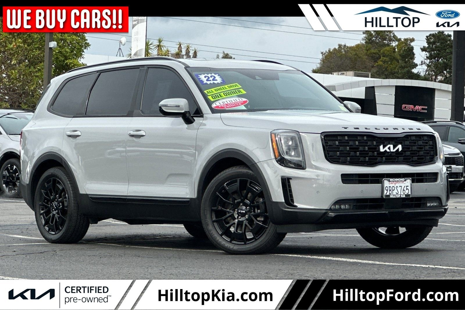 Certified 2022 Kia Telluride SX w/ SX Prestige Package