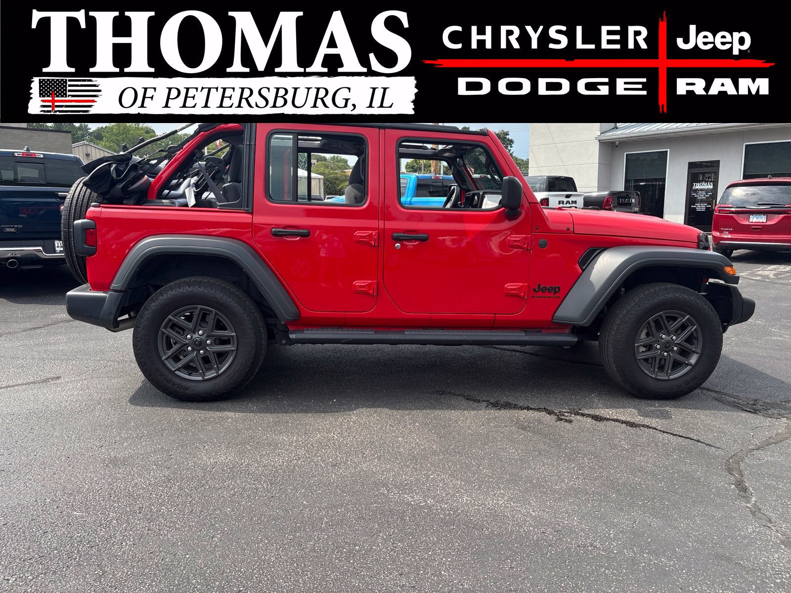 Used 2025 Jeep Wrangler Unlimited Sport AWD/4WD image 8